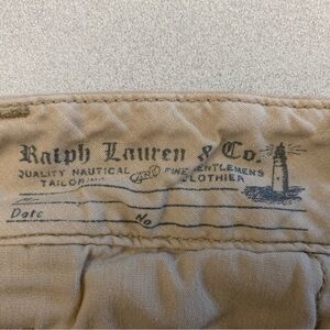 Ralph Lauren Polo 35/30 Men's Khaki Pants Soft Trousers